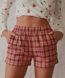 Peppermayo Get Busy Shorts - Red New & Most Loved