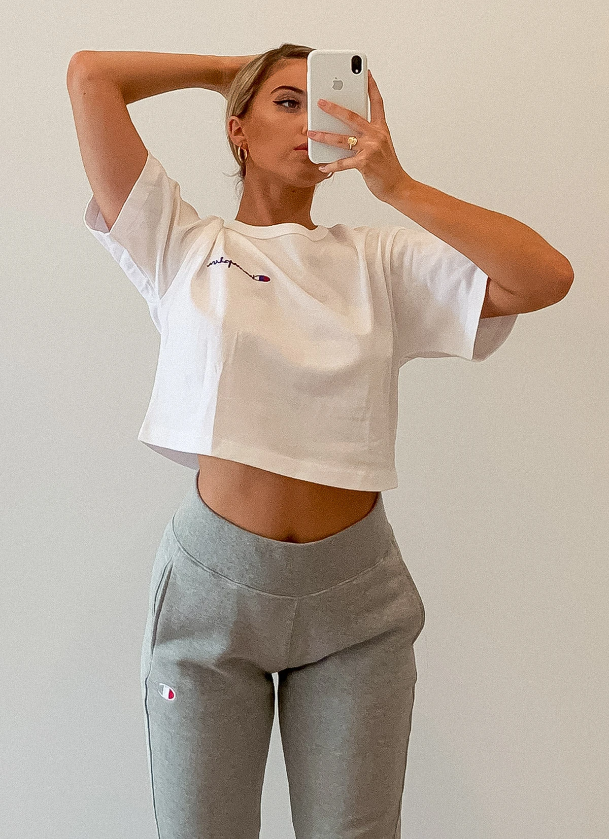 Champion Heritage Crop Tee - White New & Most Loved 4 Champion Heritage Crop Tee - White New & Most Loved