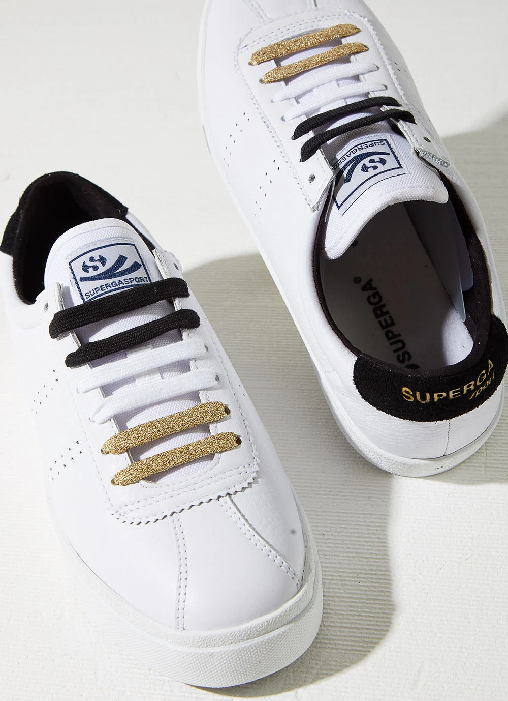 Superga New & Most Loved 2843- Clubs Comfleasueu Sneakers - A00 WHITE-BLACK 4 Superga New & Most Loved 2843- Clubs Comfleasueu Sneakers - A00 WHITE-BLACK