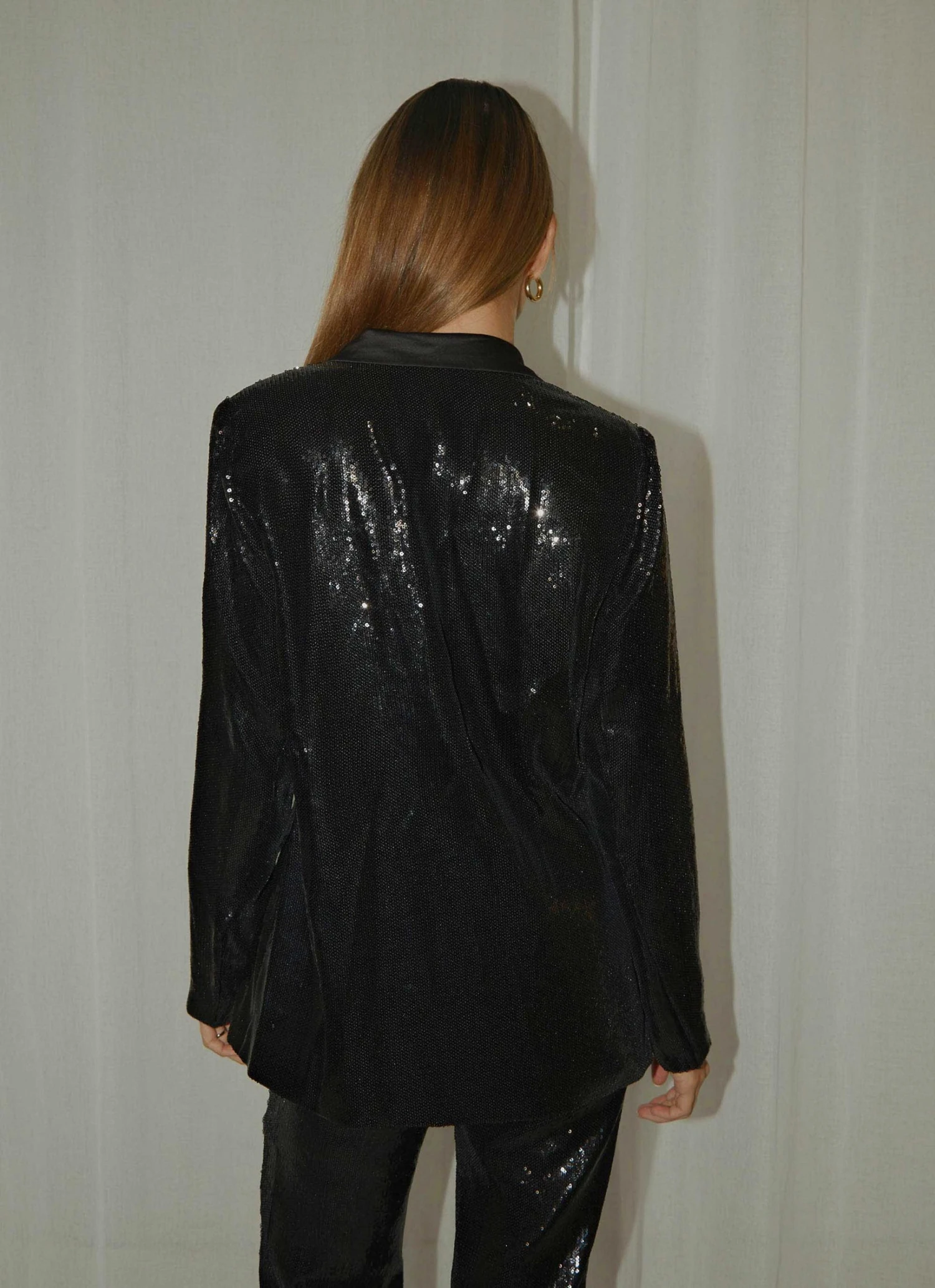 Peppermayo Exclusive Prince Sequin Blazer - Black New & Most Loved 7 Peppermayo Exclusive Prince Sequin Blazer - Black New & Most Loved