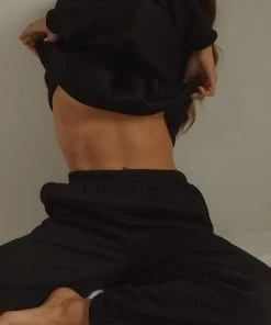 Peppermayo Exclusive It Crowd Trackpants - Black New & Most Loved 4 Peppermayo Exclusive It Crowd Trackpants - Black New & Most Loved