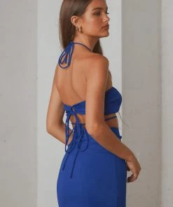 Peppermayo Palace Grounds Crop - Blue New & Most Loved 10 Peppermayo Palace Grounds Crop - Blue New & Most Loved