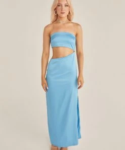 Riley Hubatka X Peppermayo Melody Maxi Dress - Azure New & Most Loved 4 Riley Hubatka X Peppermayo Melody Maxi Dress - Azure New & Most Loved