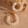 Peppermayo Bottom Of The Ocean Earrings - Pearl New & Most Loved
