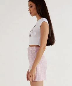 Peppermayo New & Most Loved Country Girl Crop - Pink Print