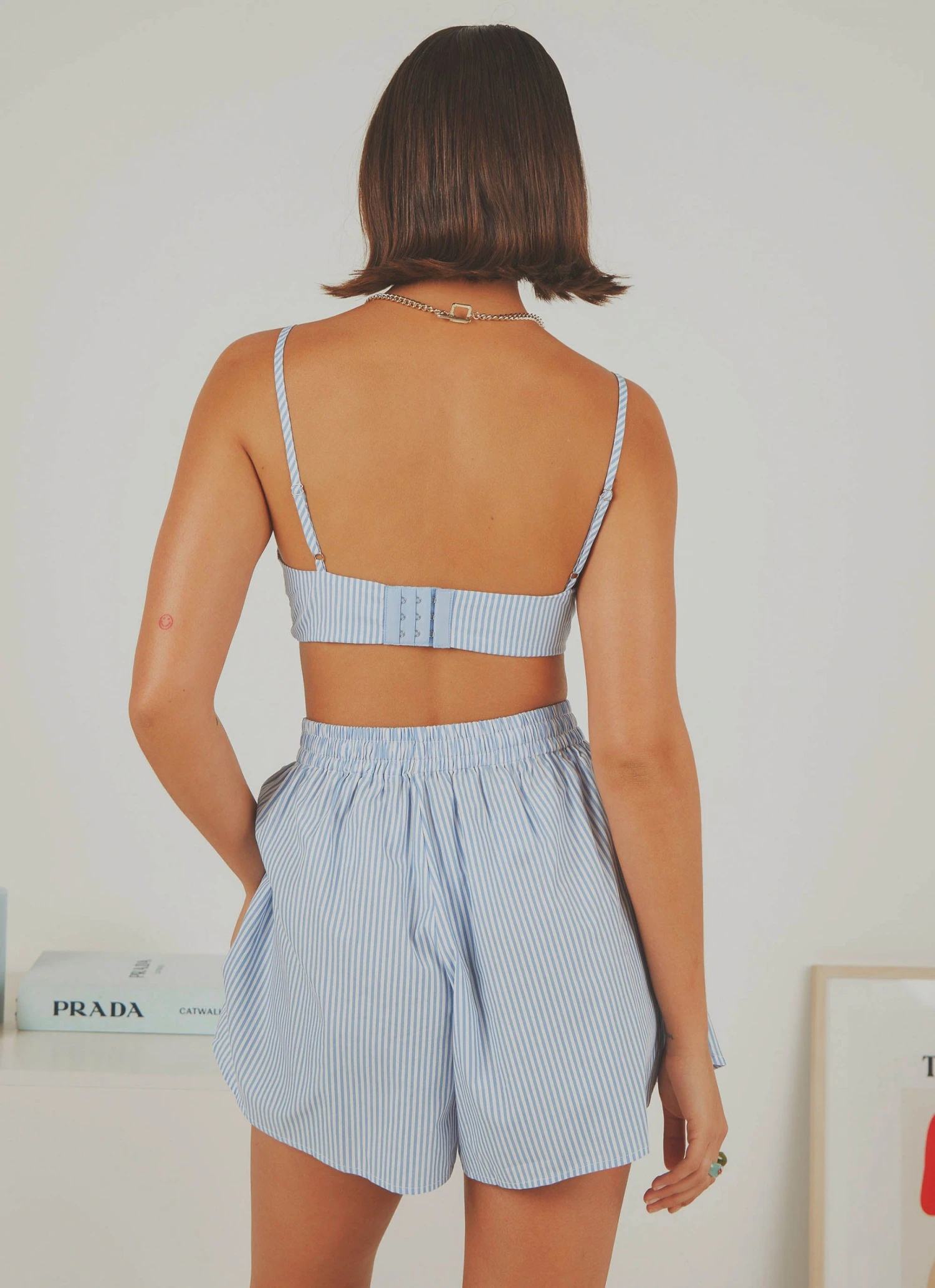 Peppermayo Exclusive Coasting Bralette - Blue & White Stripe 7 Peppermayo Exclusive Coasting Bralette - Blue & White Stripe