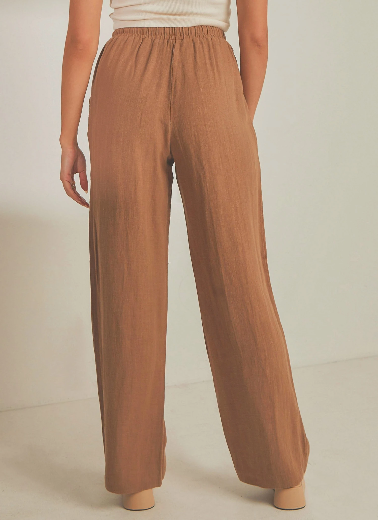 Nude Lucy Marvin Wide Leg Pant - Coffee 7 Nude Lucy Marvin Wide Leg Pant - Coffee