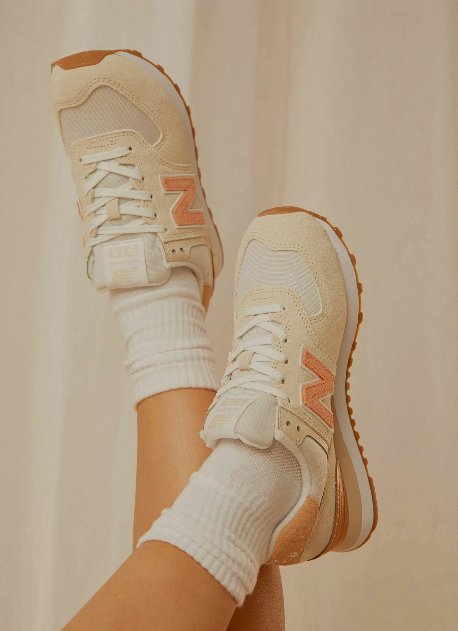 New Balance New & Most Loved 574 Sneaker - Calm Taupe 4 New Balance New & Most Loved 574 Sneaker - Calm Taupe