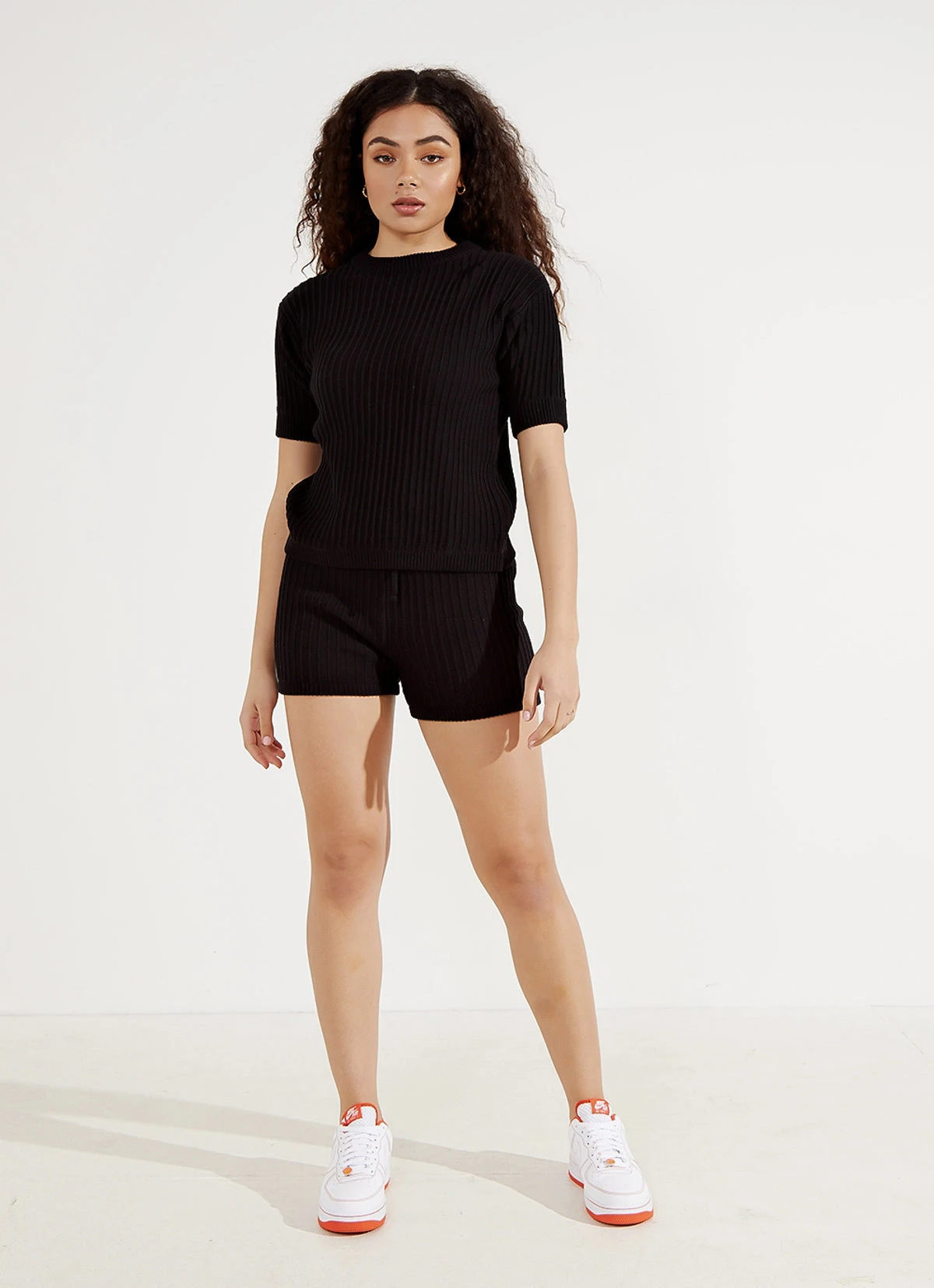 Rue Stiic New & Most Loved Evy Knit Shorts - Black Rue Stiic New & Most Loved Evy Knit Shorts - Black