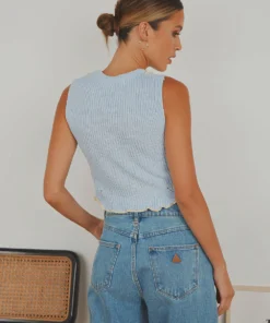 Peppermayo New Tops Like The Sun Knit Top - Blue 9 Peppermayo New Tops Like The Sun Knit Top - Blue