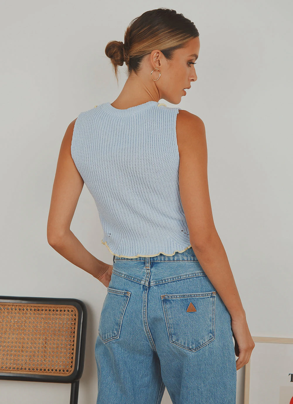 Peppermayo New Tops Like The Sun Knit Top - Blue 6 Peppermayo New Tops Like The Sun Knit Top - Blue