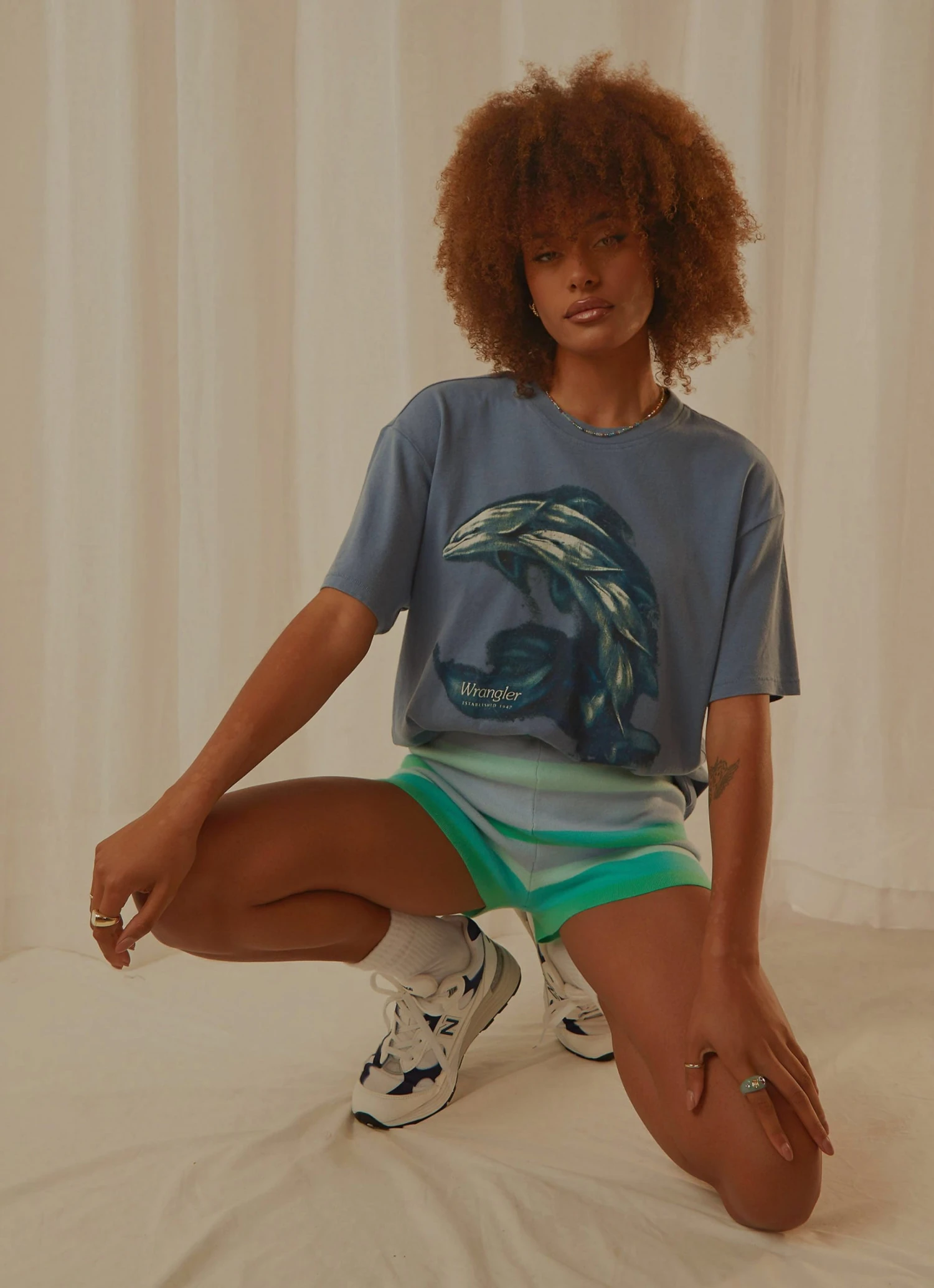 Wrangler Through The Waves Tee - Deep Blue 5 Wrangler Through The Waves Tee - Deep Blue