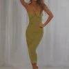 Peppermayo Exclusive Your Revolution Midi Dress - Lime New & Most Loved