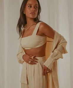 Peppermayo Exclusive New Space Crop - Ivory New & Most Loved 8 Peppermayo Exclusive New Space Crop - Ivory New & Most Loved