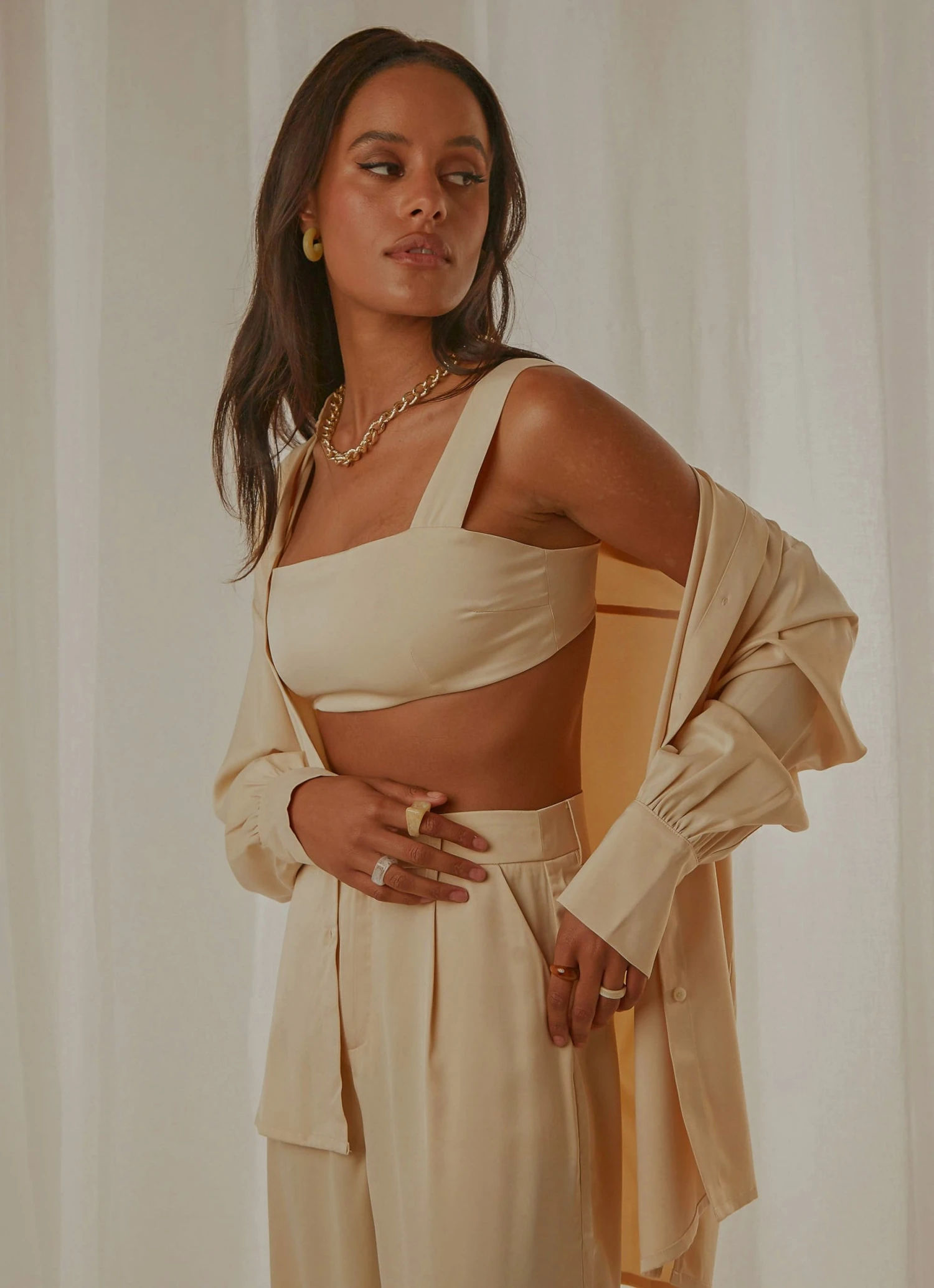 Peppermayo Exclusive New Space Crop - Ivory New & Most Loved 4 Peppermayo Exclusive New Space Crop - Ivory New & Most Loved