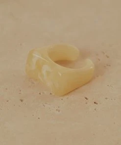 Peppermayo New & Most Loved On My Mind Resin Ring - Ivory