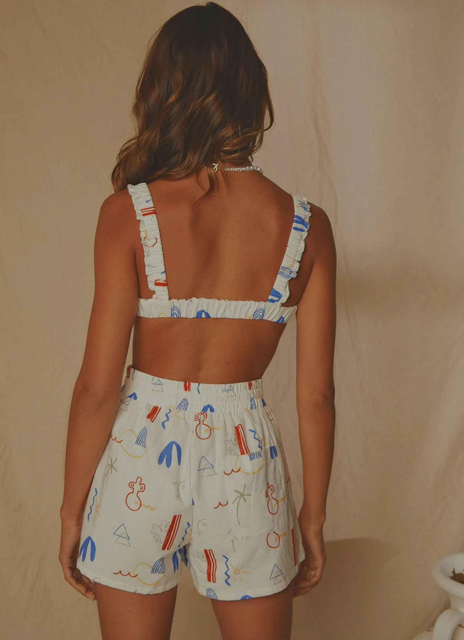 Peppermayo Exclusive New & Most Loved Strolls In Europe Linen Crop - Santorini 7 Peppermayo Exclusive New & Most Loved Strolls In Europe Linen Crop - Santorini