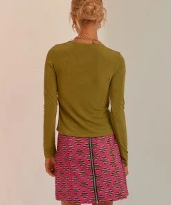 Peppermayo New & Most Loved Pamela Long Sleeve Top - Olive Green 9 Peppermayo New & Most Loved Pamela Long Sleeve Top - Olive Green