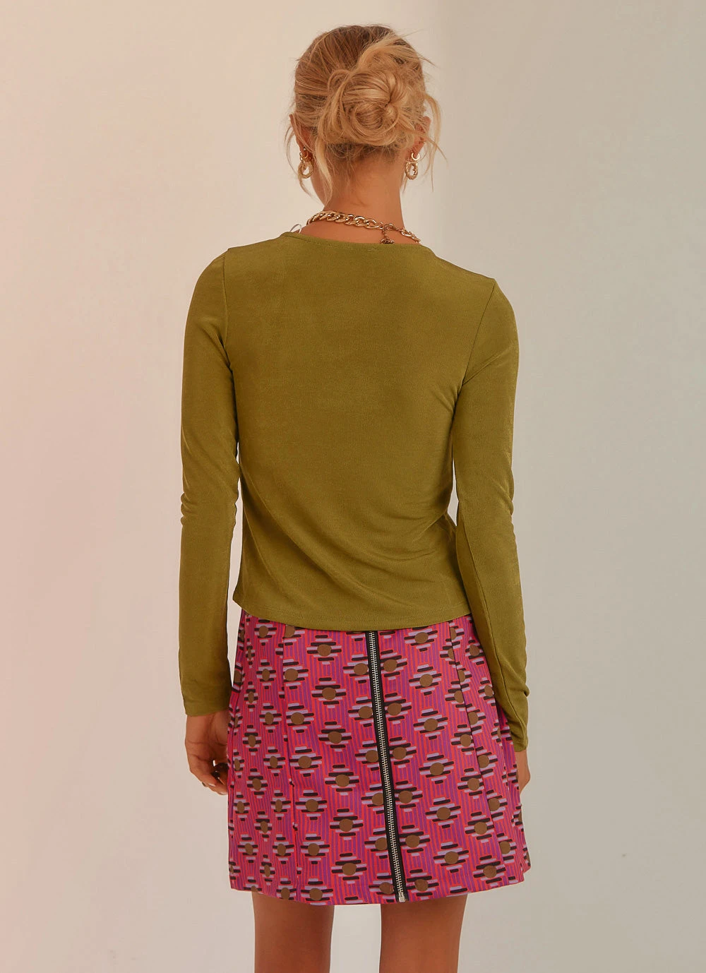 Peppermayo New & Most Loved Pamela Long Sleeve Top - Olive Green 6 Peppermayo New & Most Loved Pamela Long Sleeve Top - Olive Green