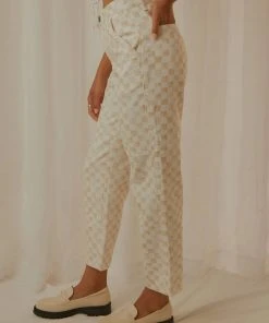 Cools Club California Pant - Sand Checker New & Most Loved 11 Cools Club California Pant - Sand Checker New & Most Loved