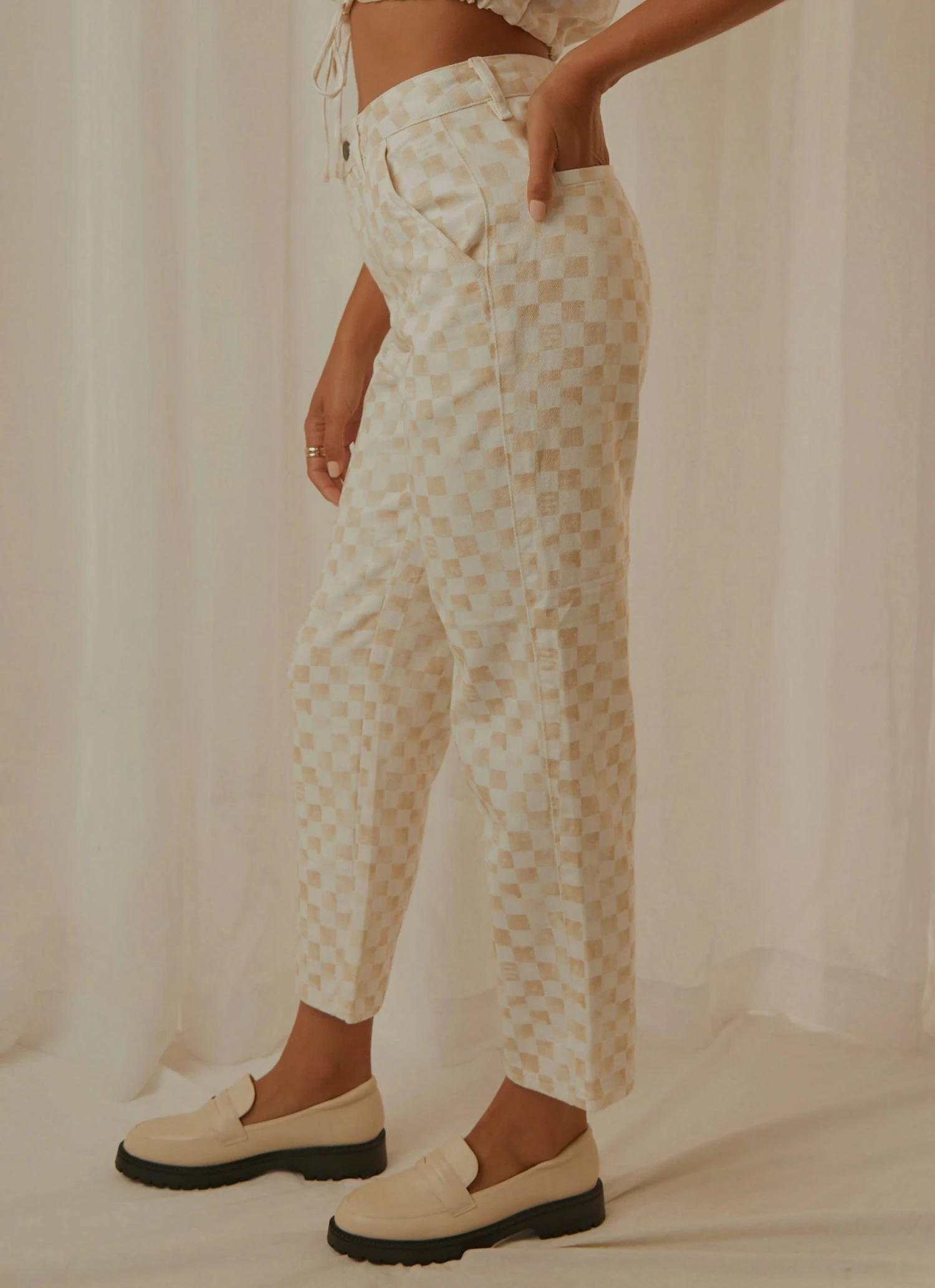 Cools Club California Pant - Sand Checker New & Most Loved 6 Cools Club California Pant - Sand Checker New & Most Loved