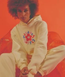 Vacancy Supply X Micke Lindebergh - Blume Hoodie - Buttercream New & Most Loved