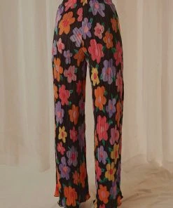 Peppermayo Exclusive 90s Muse Pants - Noir Bloom 15 Peppermayo Exclusive 90s Muse Pants - Noir Bloom