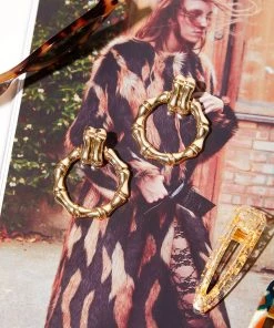 Peppermayo Central Earrings - Gold New & Most Loved