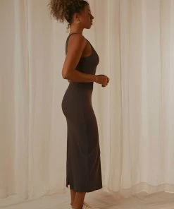 Nude Lucy Harley Waffle Dress - Coal New & Most Loved 10 Nude Lucy Harley Waffle Dress - Coal New & Most Loved