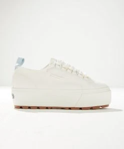 Superga 2790 Tank Colorful Details - A3M White Avorio-Multicolor