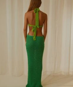 Peppermayo Exclusive New & Most Loved Haven Crochet Maxi Dress - Green 13 Peppermayo Exclusive New & Most Loved Haven Crochet Maxi Dress - Green