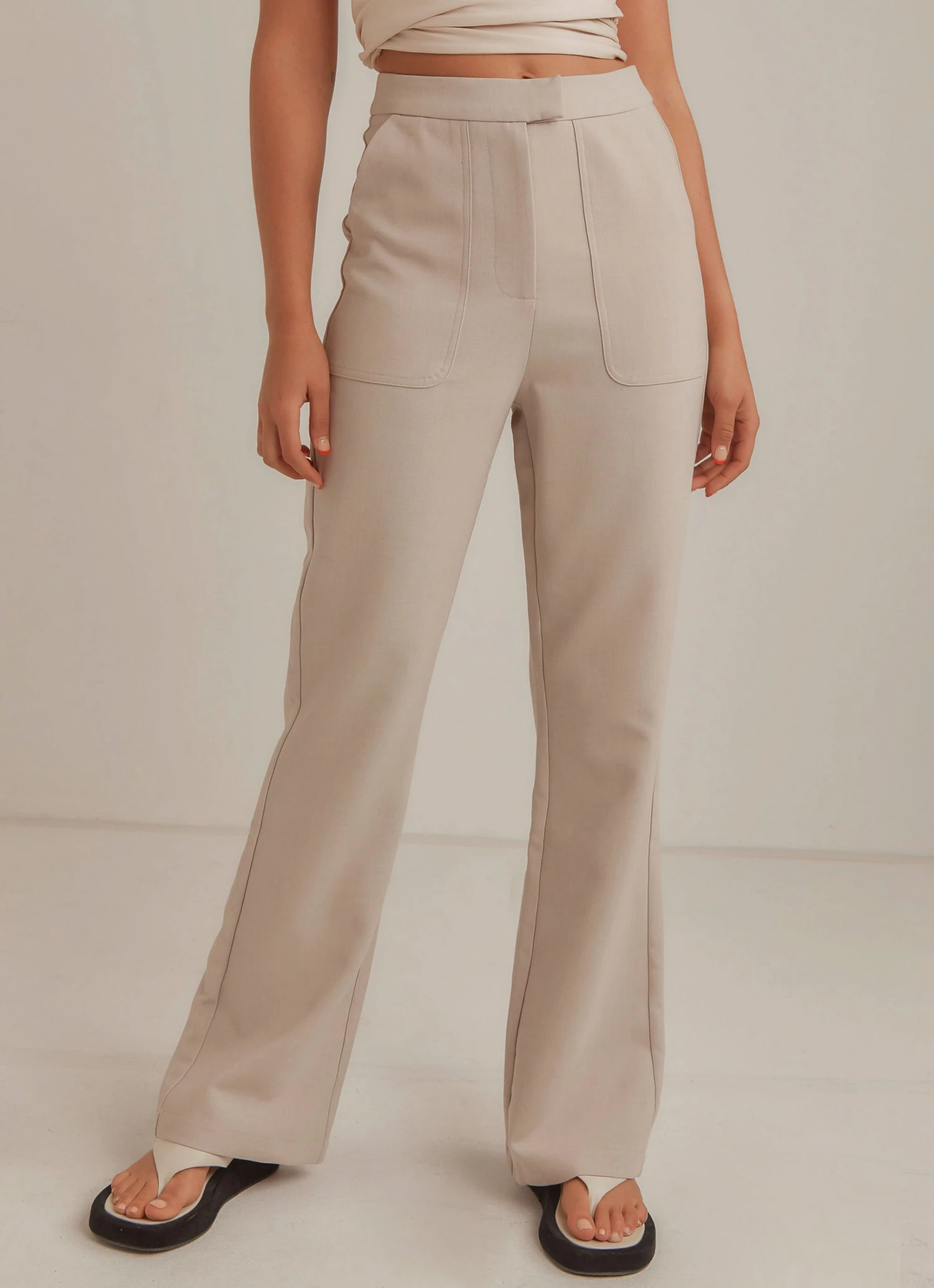 4th & Reckless New & Most Loved Skye Trouser - Grey 4th & Reckless New & Most Loved Skye Trouser - Grey