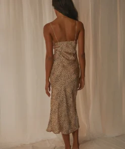 Peppermayo Flaunt It Dress - Beige Leopard New Dresses