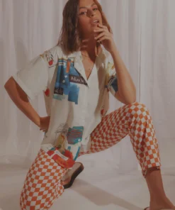 Peppermayo New Tops Cabo Nights Shirt - Multi 8 Peppermayo New Tops Cabo Nights Shirt - Multi