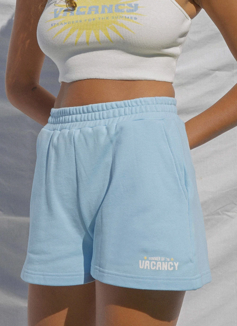 Vacancy Supply New & Most Loved Summer Of 78 Shorts - Powder Blue 8 Vacancy Supply New & Most Loved Summer Of 78 Shorts - Powder Blue