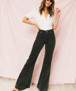 Rolla's Eastcoast Flare Pants - Ivy Cord 5 Rolla's Eastcoast Flare Pants - Ivy Cord