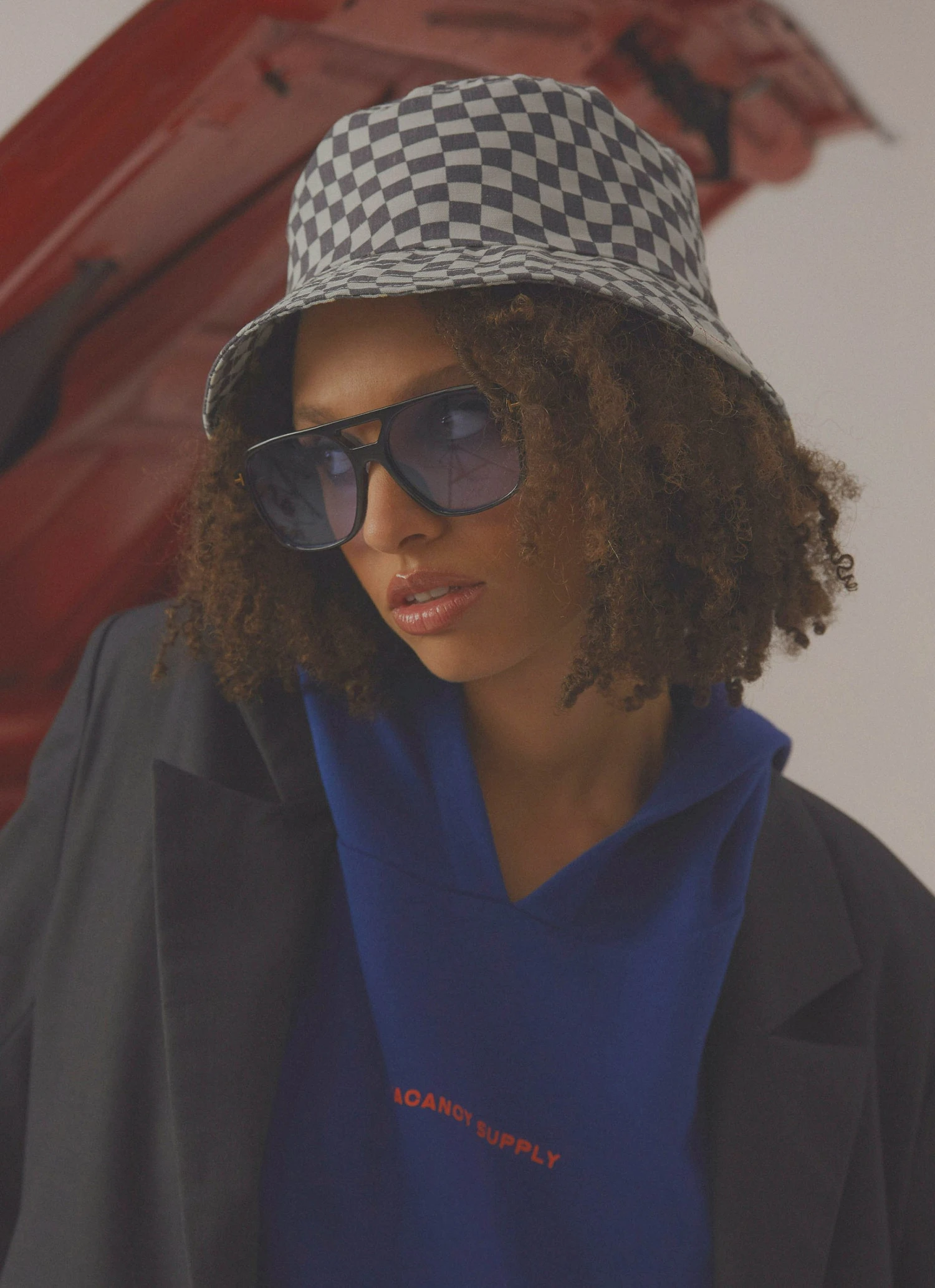 Vacancy Supply Turbo Bucket Hat - Charcoal-White New & Most Loved 3 Vacancy Supply Turbo Bucket Hat - Charcoal-White New & Most Loved