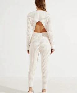 Peppermayo For You Knit Pants - Cream