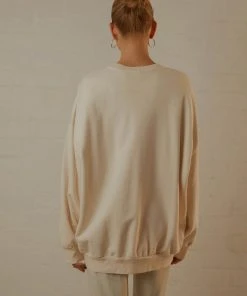 Levi's New & Most Loved Graphic Prism Crew - Undyed Greige