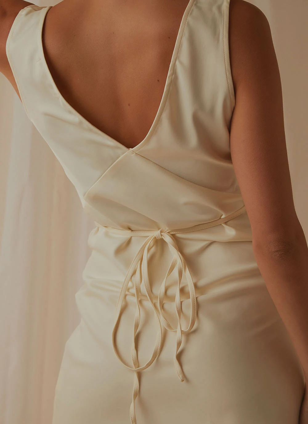 Peppermayo Exclusive Audrey Vintage Slip Dress - Ivory 7 Peppermayo Exclusive Audrey Vintage Slip Dress - Ivory