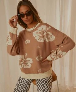 Peppermayo Exclusive Tropical Days Knit Jumper - Mocha New & Most Loved 9 Peppermayo Exclusive Tropical Days Knit Jumper - Mocha New & Most Loved