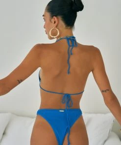 LaHana Swim Billy Bottom - Ribbed Blue Sapphire 10 LaHana Swim Billy Bottom - Ribbed Blue Sapphire