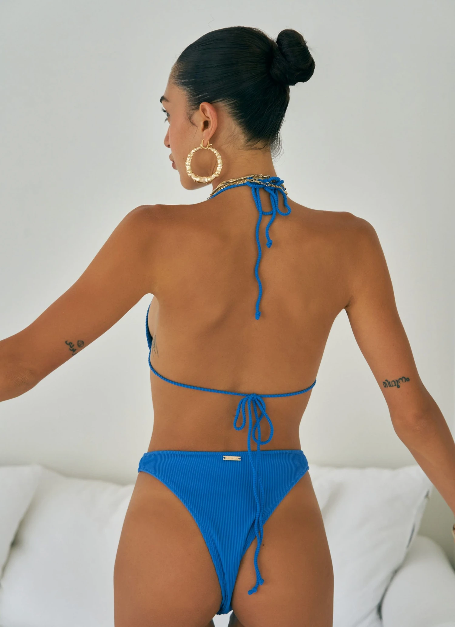 LaHana Swim Billy Bottom - Ribbed Blue Sapphire 5 LaHana Swim Billy Bottom - Ribbed Blue Sapphire