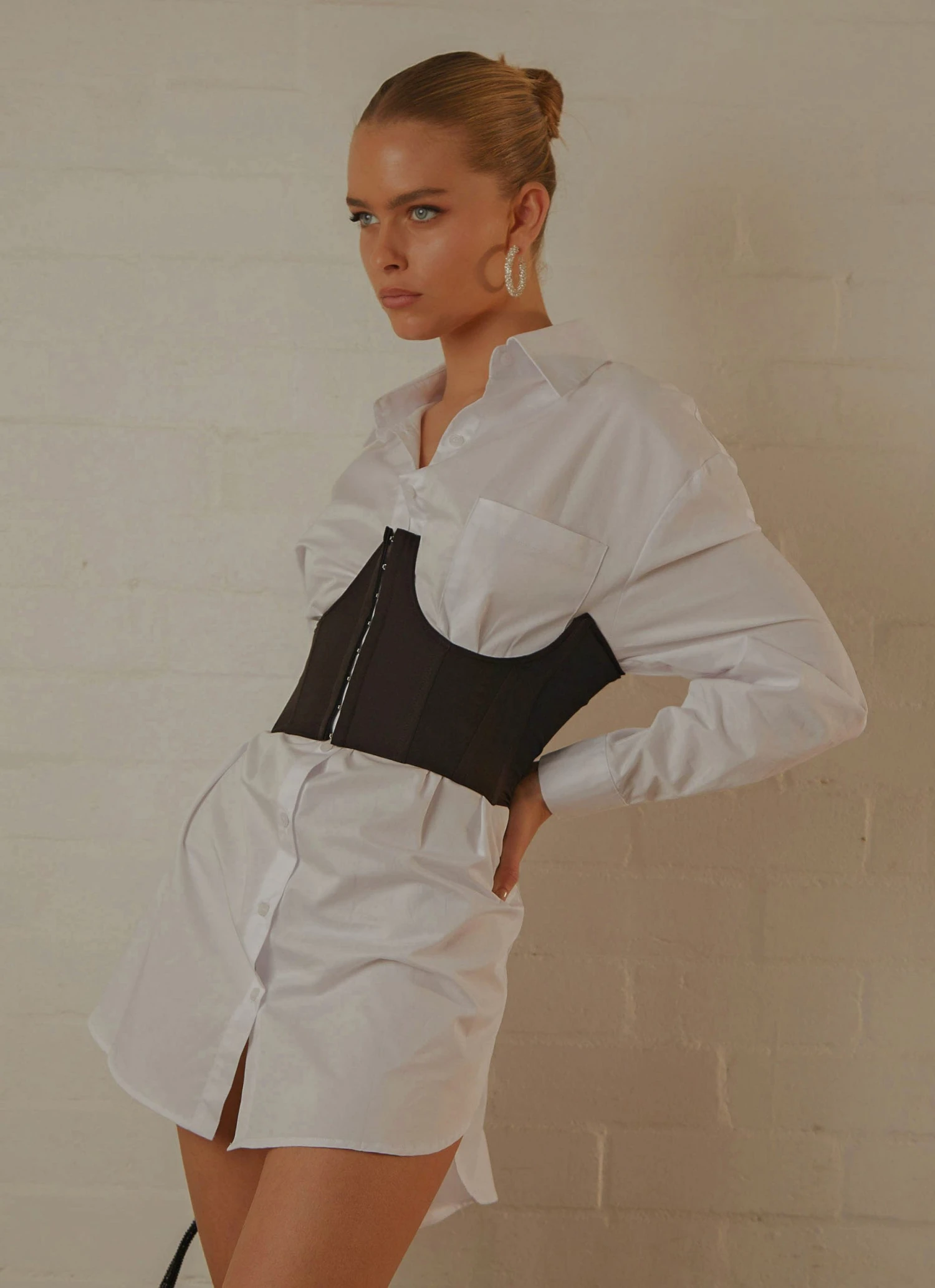 Peppermayo Exclusive Summer Fade Underbust Corset - Black New & Most Loved 6 Peppermayo Exclusive Summer Fade Underbust Corset - Black New & Most Loved