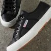 Superga 2750 Efglu Sneaker - C39 Black White 2 Superga 2750 Efglu Sneaker - C39 Black White
