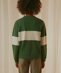 Rolla's Split Logo Sweater - Pine New & Most Loved 11 Rolla's Split Logo Sweater - Pine New & Most Loved