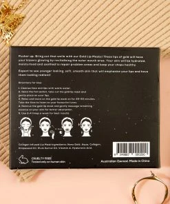 Body Blendz Gold Lip Masks (5 Pack) - Gold