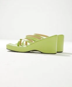 Cult Avenue Poolside Glamour Mule - Lime Green New & Most Loved 17 Cult Avenue Poolside Glamour Mule - Lime Green New & Most Loved