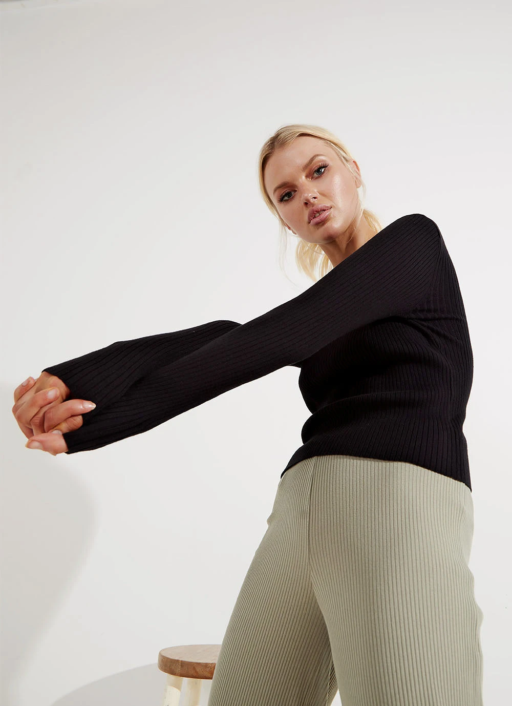 Nude Lucy New & Most Loved Nude Classic Knit - Black Nude Lucy New & Most Loved Nude Classic Knit - Black