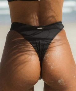 LaHana Swim Piper Bottom Sustainable - Matte Black